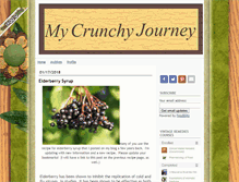 Tablet Screenshot of mycrunchyjourney.com
